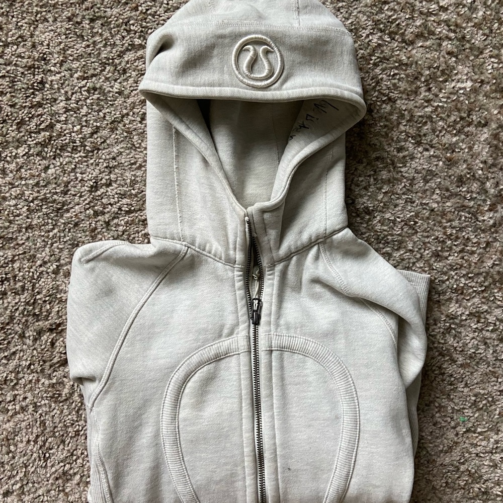 Lululemon Oatmeal Scuba Hoodie
